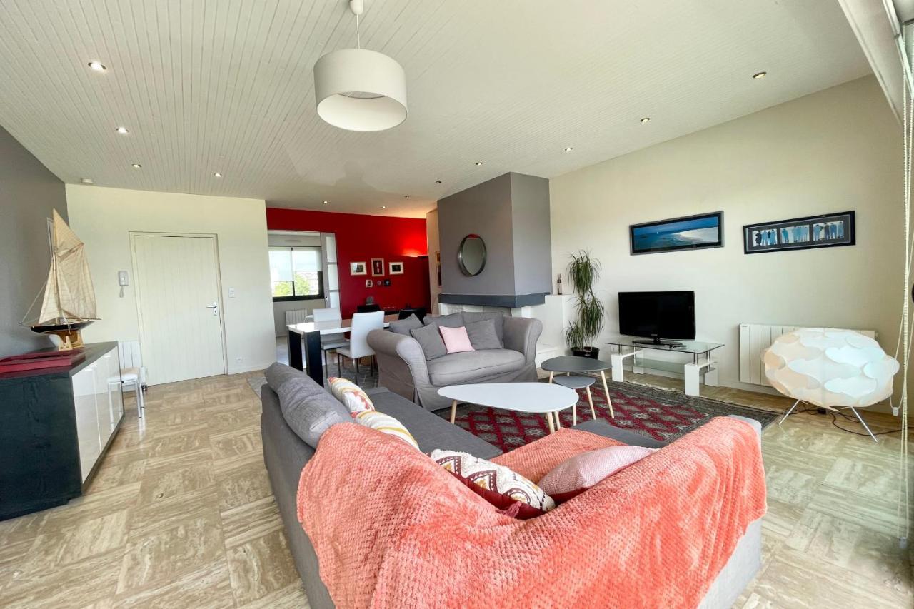 Luxury T3 Standing 2 - Vue Mer Exceptionnelle 180 Larmor-Plage Exterior photo