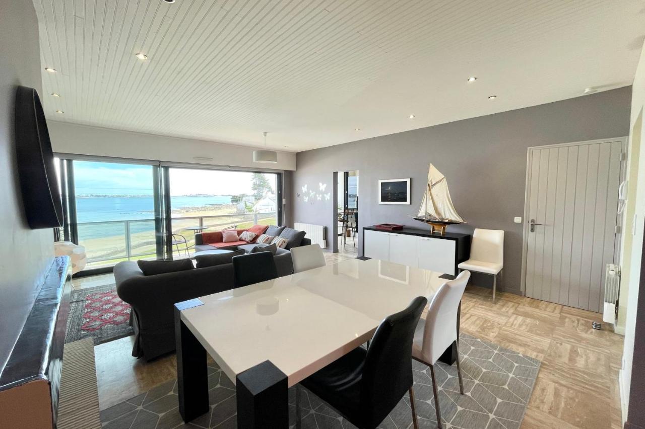 Luxury T3 Standing 2 - Vue Mer Exceptionnelle 180 Larmor-Plage Exterior photo
