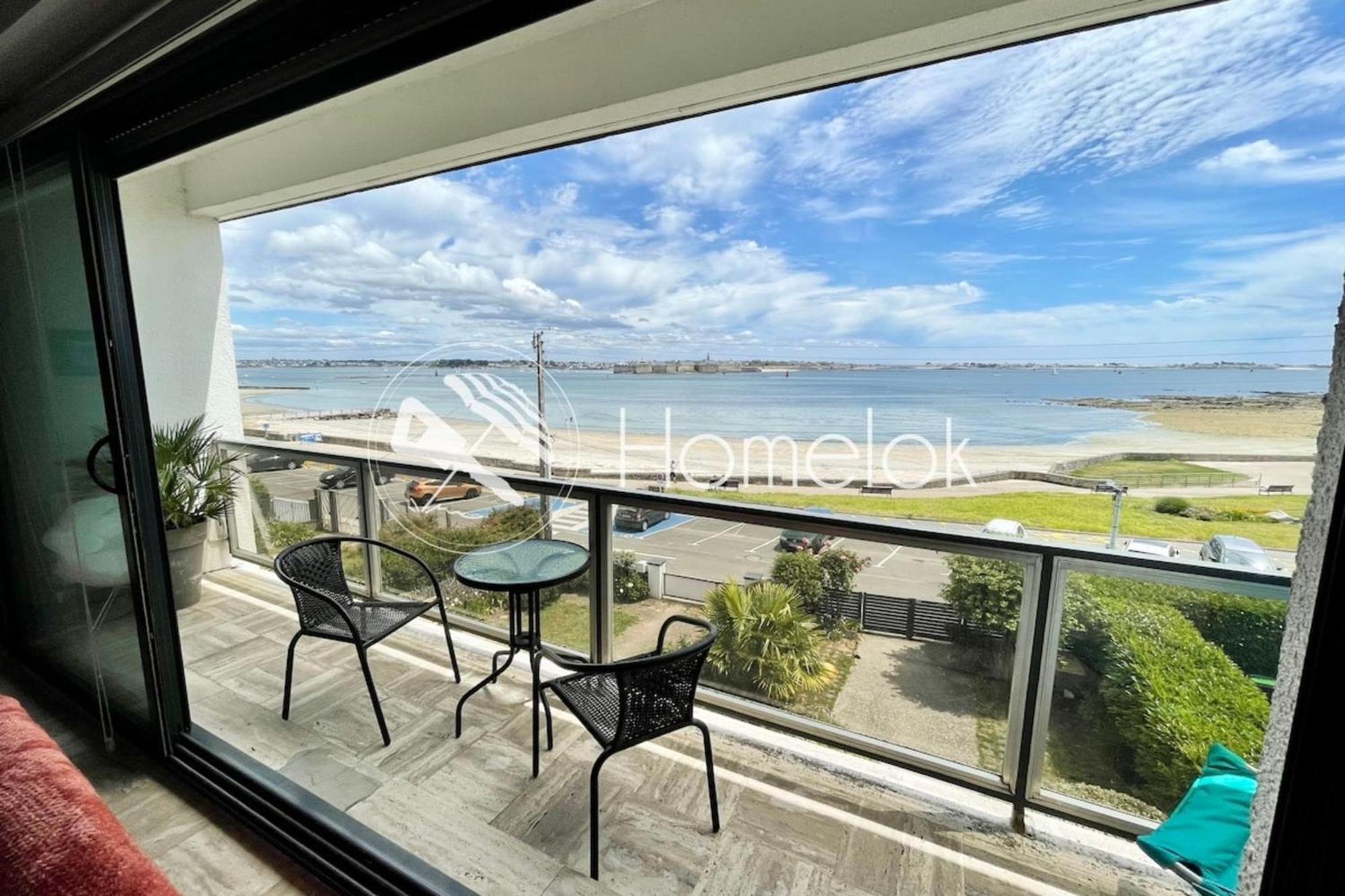 Luxury T3 Standing 2 - Vue Mer Exceptionnelle 180 Larmor-Plage Exterior photo